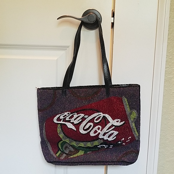 no brand/tag Handbags - COCA COLA Beaded Purse